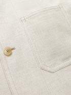 AURALEE - Linen and Cotton-Blend Chore Jacket - Neutrals - 3