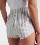 Gucci Interlocking G silk jacquard shorts