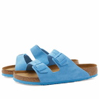 Birkenstock Arizona SFB in Sky Blue Suede