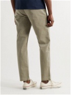 Outerknown - Fort Straight-Leg Organic Cotton-Twill Chinos - Green
