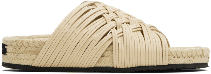Photo: Stella McCartney Beige Gaia Alter Mat Sandals