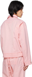 Birrot Pink Giwa Bomber Jacket