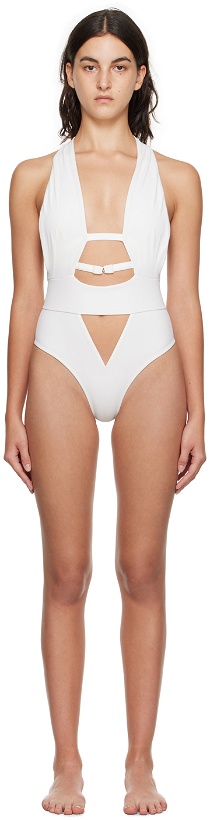 Photo: Agent Provocateur White Anja Swimsuit