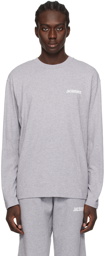 Jacquemus Grey Les Classiques 'Le T-Shirt Manches Longues' Long Sleeve T-Shirt