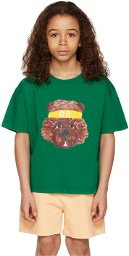 Daily Brat Kids Green Fuzzy Wuzzy T-Shirt