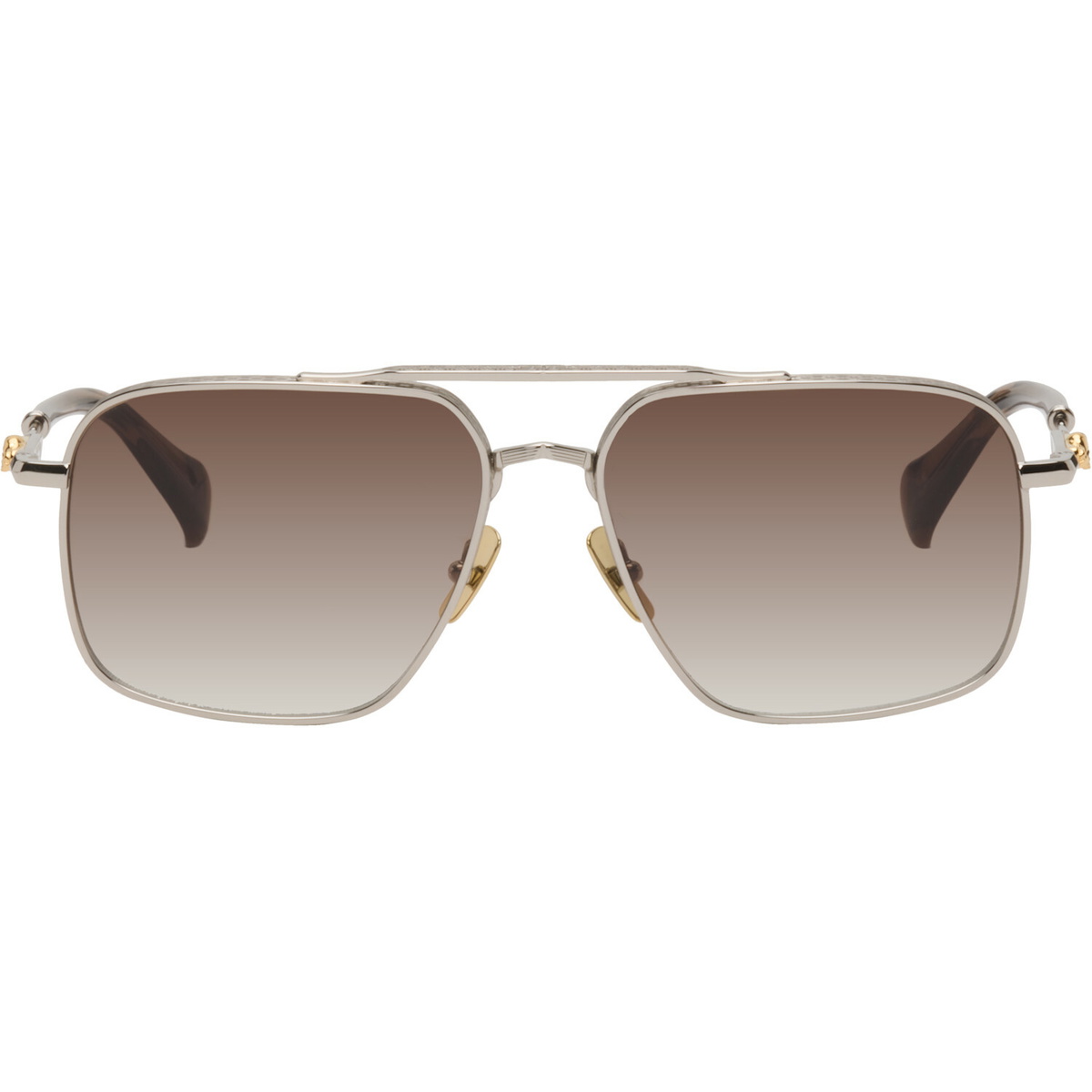 Cutler and Gross Silver The Great Frog Edition Ganton Navigator Sunglasses