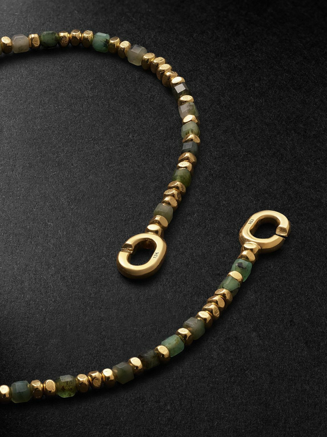 MAOR - Percep 18-Karat Gold Emerald Bracelet - Gold