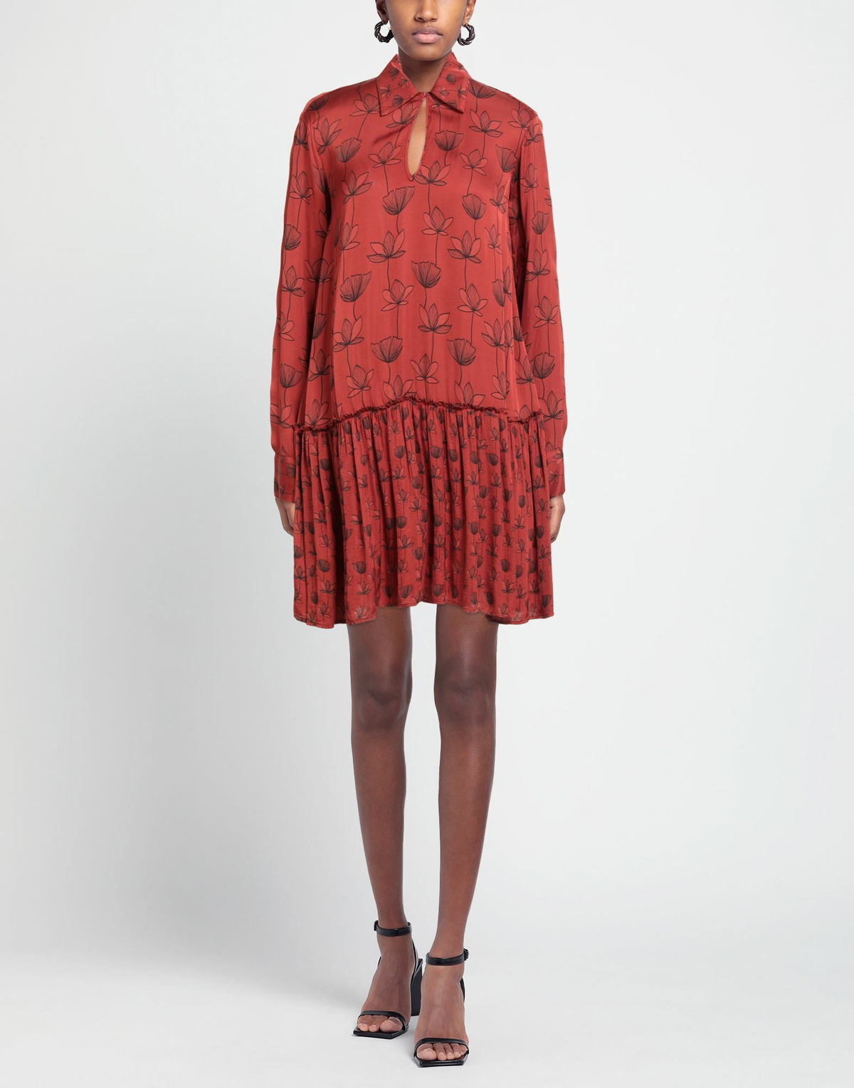 Alessia Santi Womens Mini dress Rust