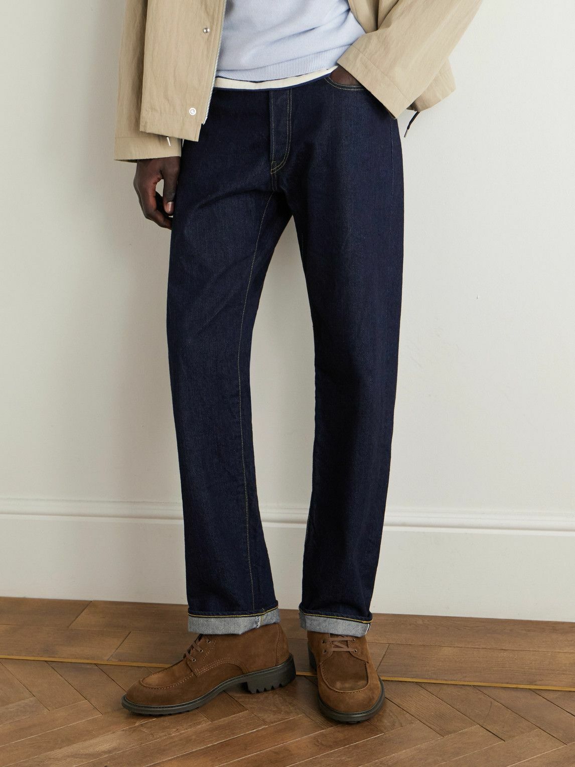 Ghiaia Cashmere - Logo-Appliquéd Suede Boots - Brown
