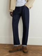 Ghiaia Cashmere - Logo-Appliquéd Suede Boots - Brown