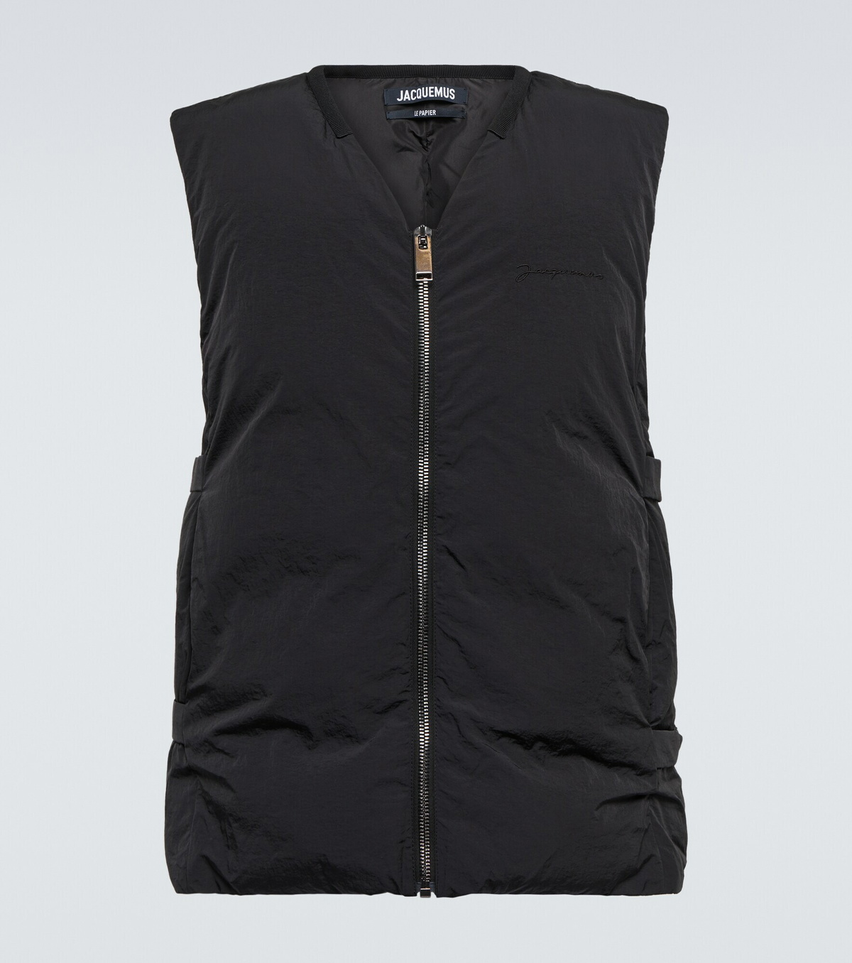 【関税込み】JACQUEMUS ブラック Le Gilet Carozzu ベスト Buy Jacquemus Le Gilet Carozzu Vest 'Black' - 226JA018 1032