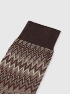 Missoni - Mid-length cotton-blend zigzag socks, Men, Multicoloured