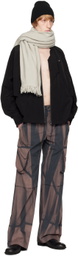 JiyongKim Gray Sun-Bleached Cargo Pants