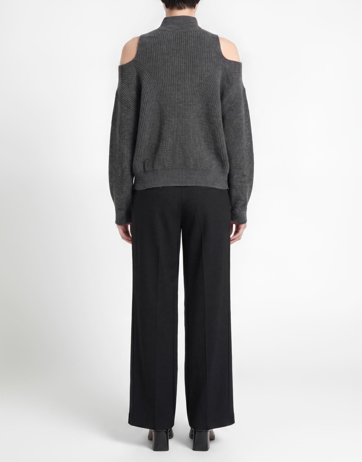 Jucca Womens Turtleneck Charcoal