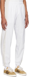 adidas Originals White & Beige Rekive Track Pants