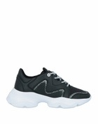 Manila Grace Womens Sneakers in Black