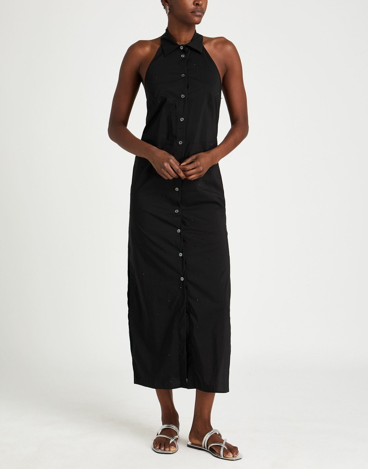 Peserico Womens Maxi dress in Black