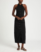 Peserico Womens Maxi dress in Black