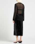 The Attico Womens Top in Black