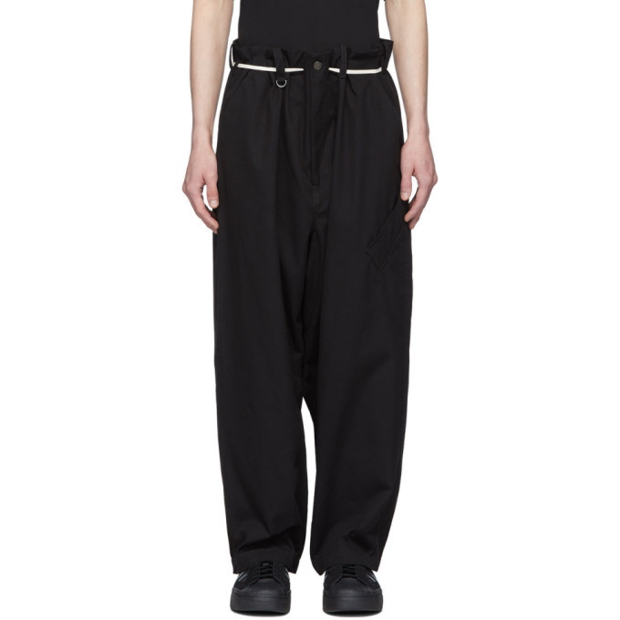 Photo: Y-3 Black Canvas Workwear Cargo Pants