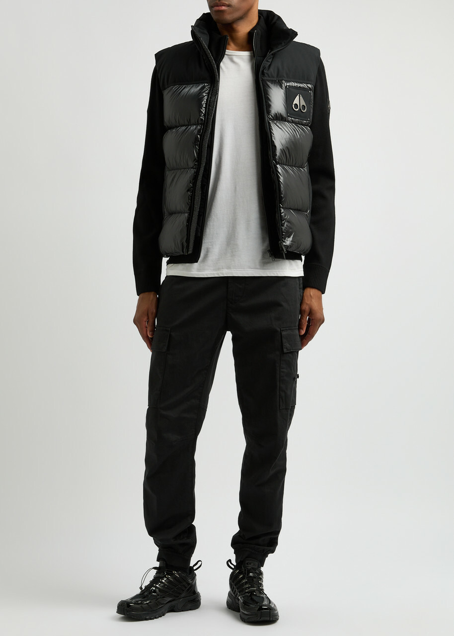 Moose Knuckles Victory Peak Quilted Shell Gilet Black