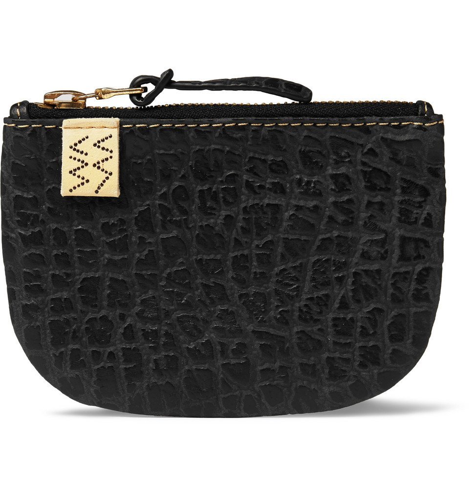 visvim wallet コインケース visvim - Embossed Leather Coin Wallet - Black Visvim