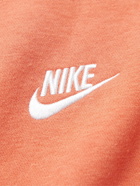 Nike - Sportswear Club Logo-Embroidered Cotton-Blend Tech Fleece Sweatshirt - Unknown