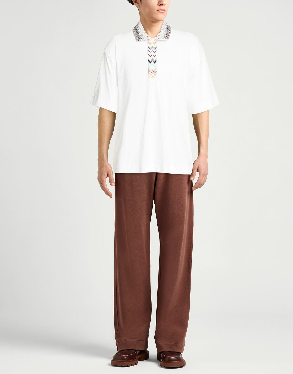 Missoni Mens Polo shirt in White