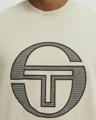 Sergio Tacchini COCHET CREW NECK SWEAT Beige Mens Sweatshirt