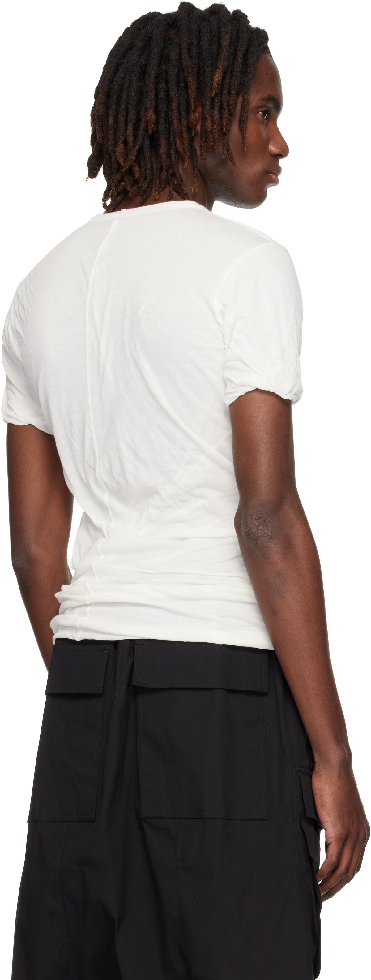 Rick Owens Off-White Temple Double SS T-shirt Rick Owens