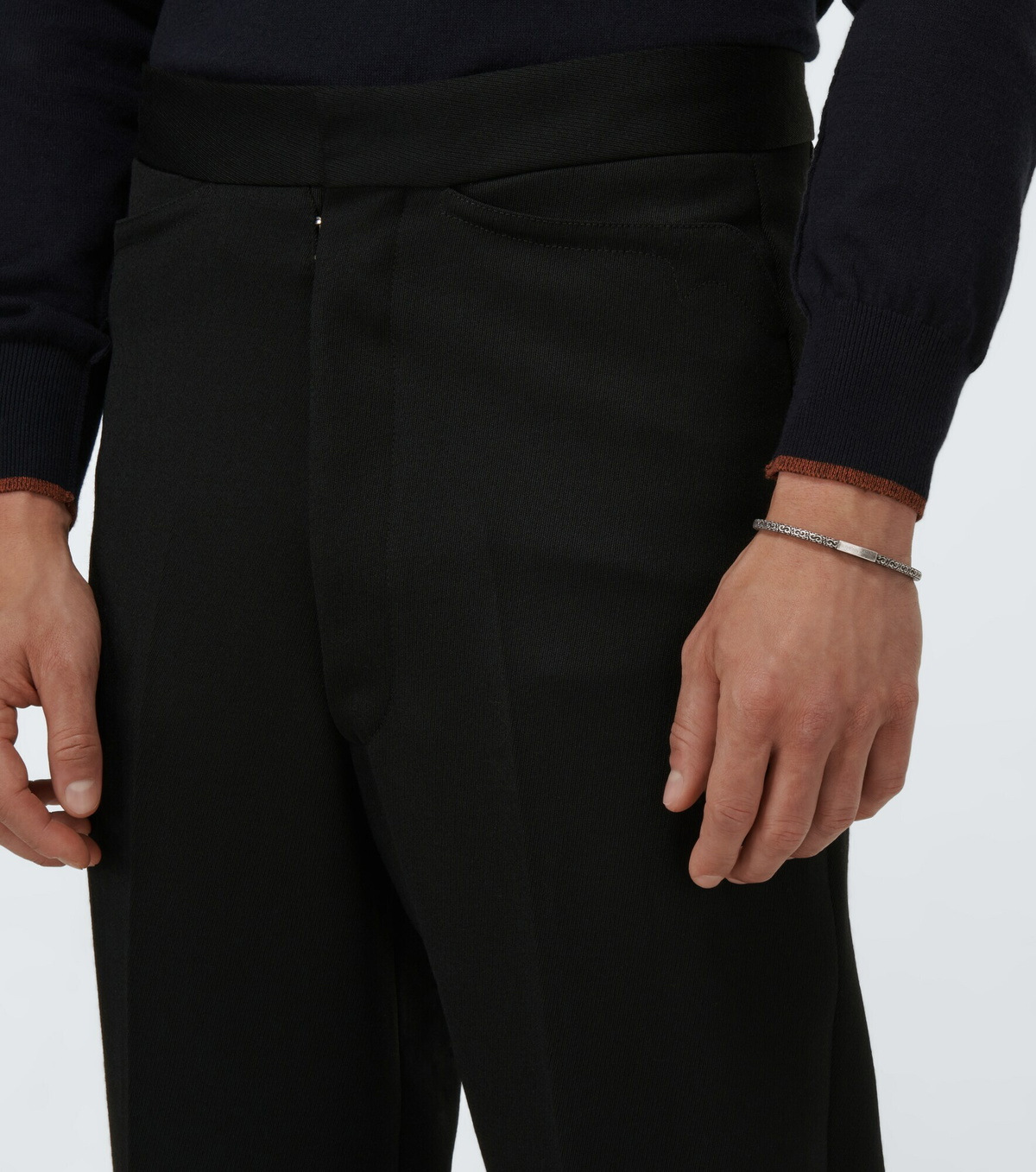 Maison Margiela - Engraved cuff bracelet