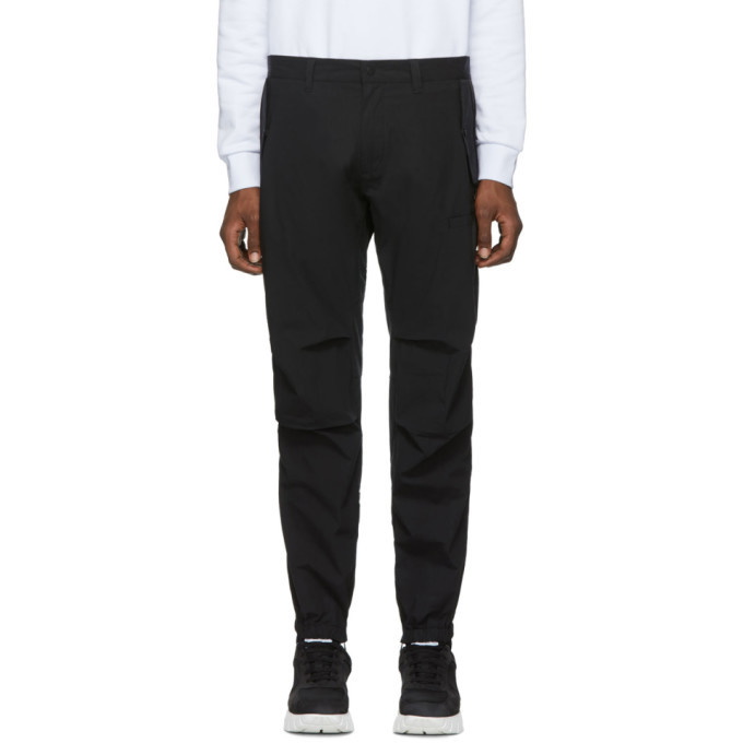 Photo: Moncler Black Sports Trousers