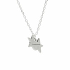 TwoJeys Men's Tilted Necklace in Silver 