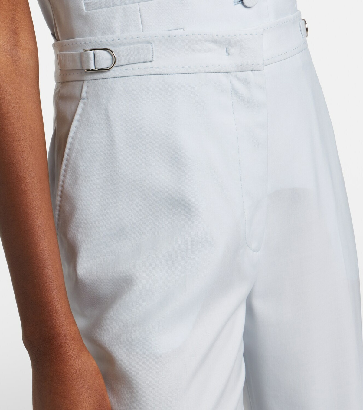 Gabriela Hearst Vesta wool and silk flared pants
