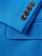 Alexander McQueen - Slim-Fit Wool and Mohair-Blend Blazer - Blue