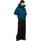Canada Goose Blue 'Black Label' Chilliwack Bomber Down Jacket