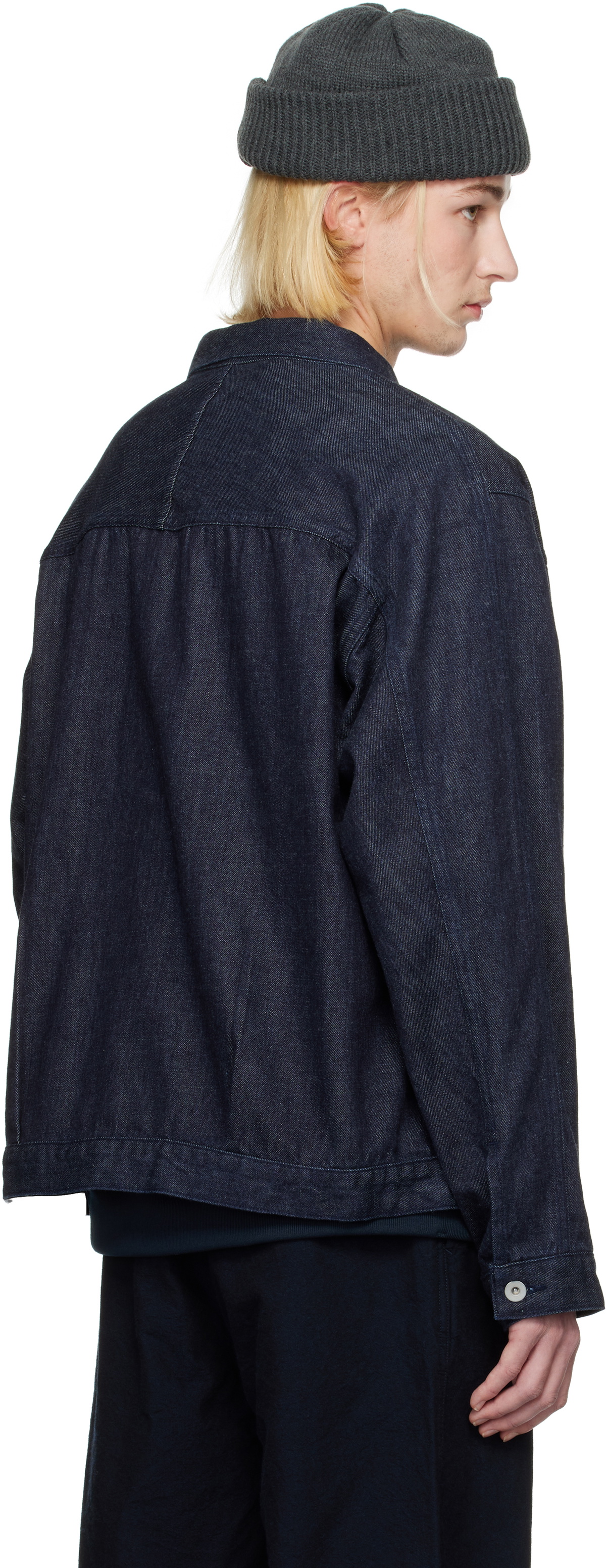 nanamica Indigo Short Denim Jacket