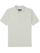 Rag & Bone - Logo-Appliquéd Cotton-Jersey Polo Shirt - Gray