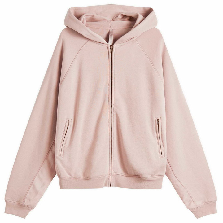 Photo: SKIMS Women's Zip Up Hoodie in Fawn