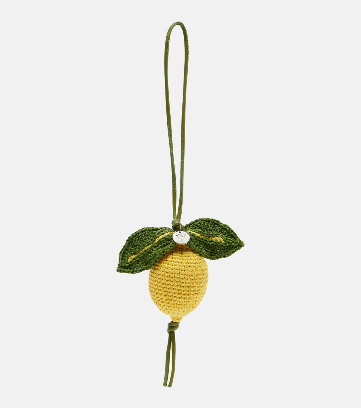 JW Anderson Lemon crochet bag charm