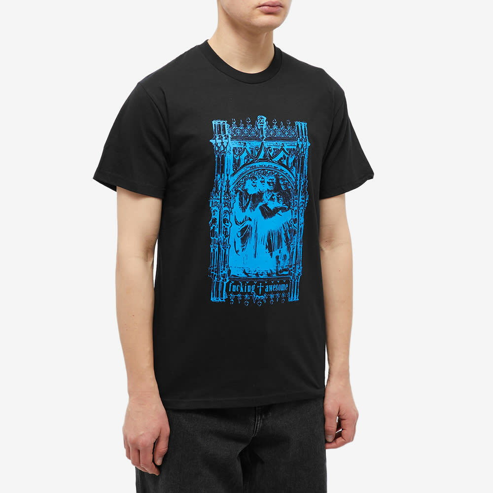 Fucking Awesome Men's Cathedral T-Shirt in Black Fucking Awesome