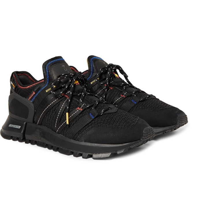 Photo: New Balance - R_C4 Webbing and Nubuck-Trimmed CORDURA Tracefiber and Mesh Sneakers - Black