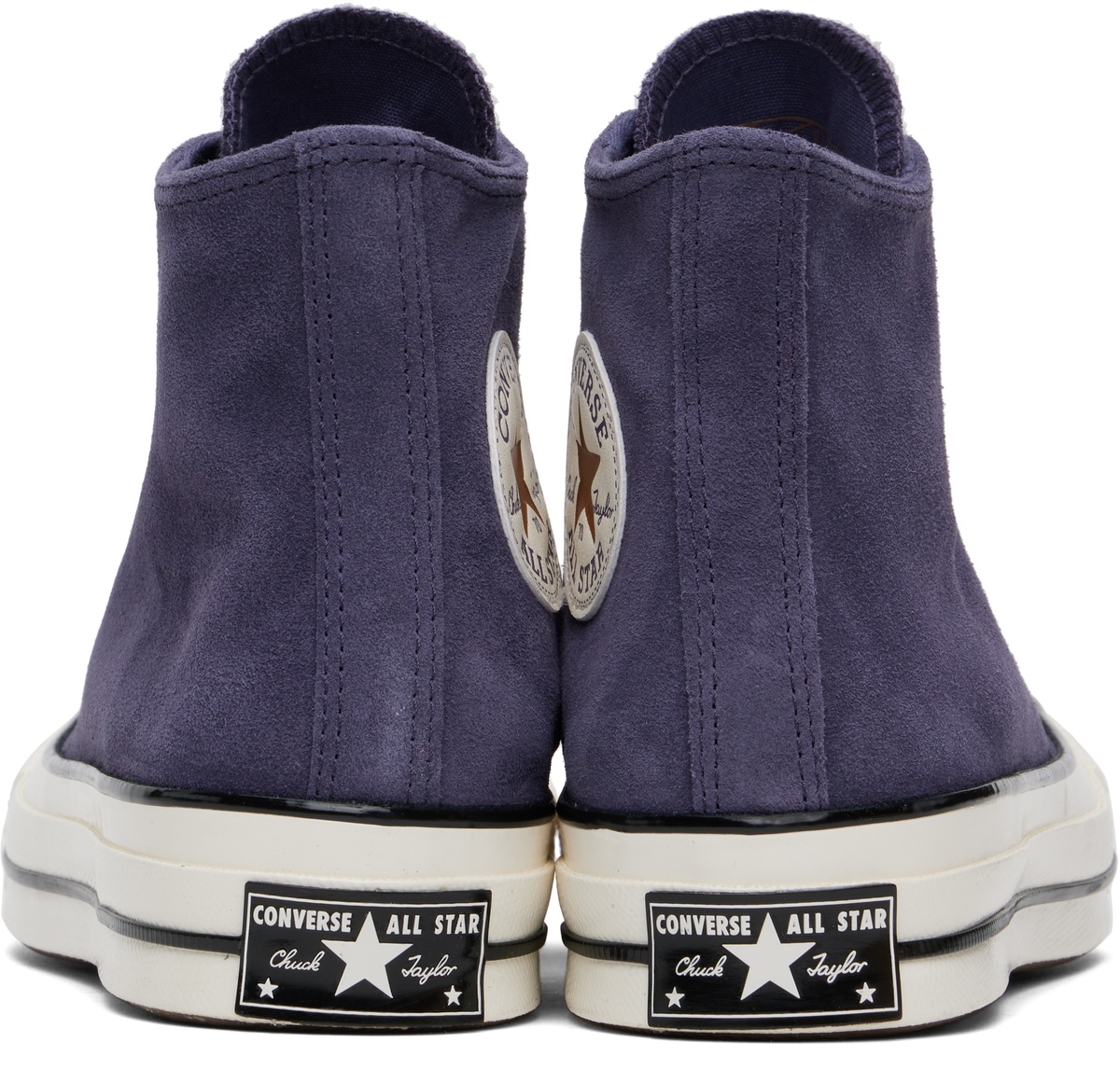 Converse Purple Chuck 70 Heritage Suede Sneakers
