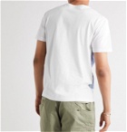 Aloye - Panelled Cotton-Jersey T-Shirt - Blue