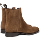 BRIONI - Suede Chelsea Boots - Brown