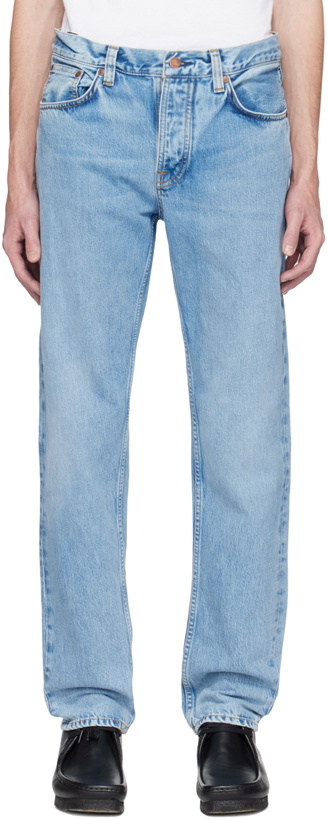 Photo: Nudie Jeans Blue Steady Eddie II Jeans