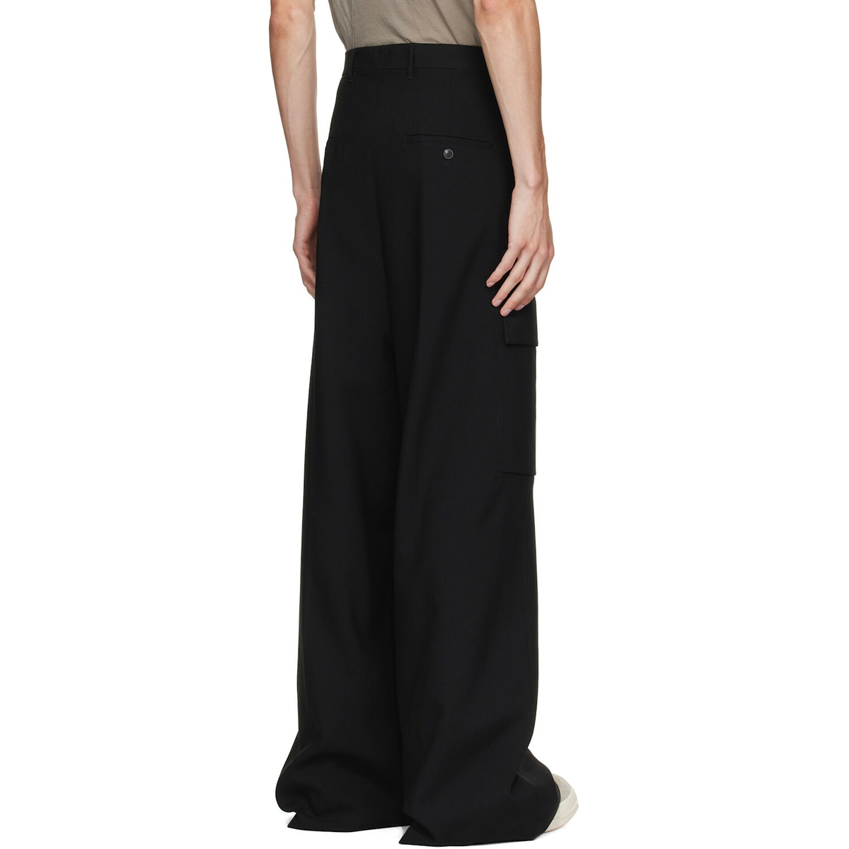 Rick Owens Black Tower Mastodon Firbanks Cargo Pants