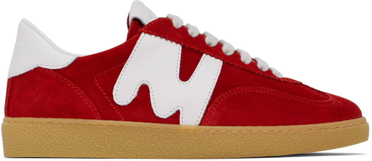 MSGM Retro Trainer Suede Sneakers MSGM