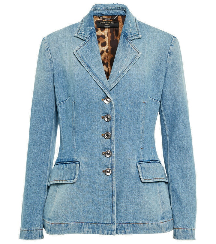 Photo: Dolce&Gabbana - Denim blazer