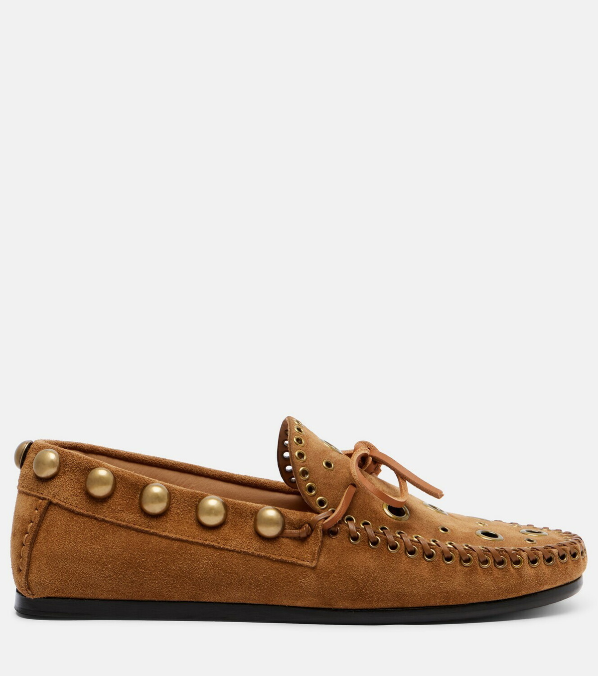Isabel Marant Fitza studded suede loafers